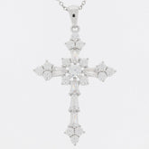 Sterling Silver Semi Mount Pendant Setting Round rd 4x4mm White Topaz - Syzjewelry